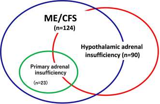 Relation between ME/CFS and adrenal insufficiency in the long COVID